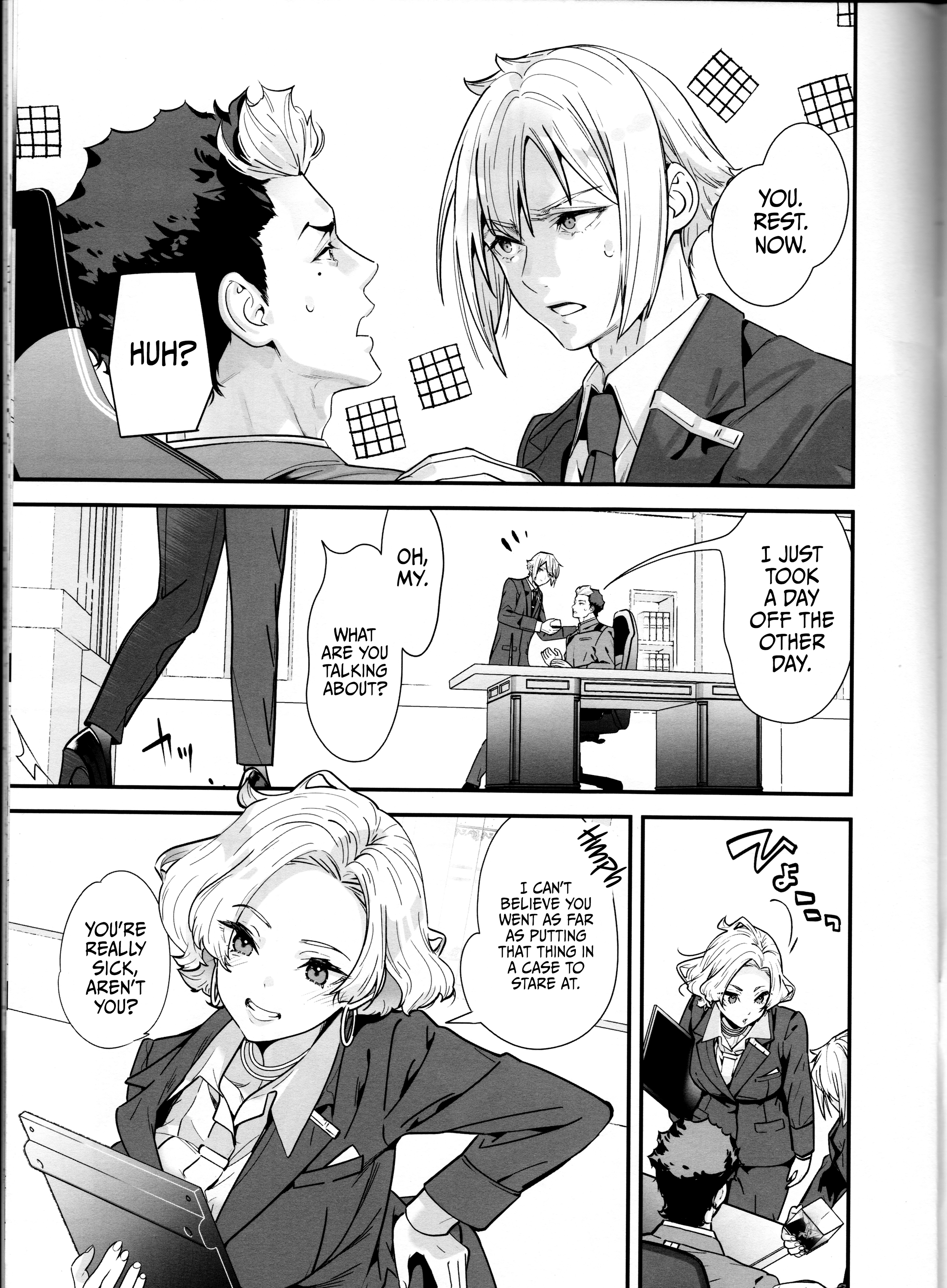 Hentai Manga Comic-Please Have Some Moderation With your Sense Of Responsibility, Okay?-Read-4
